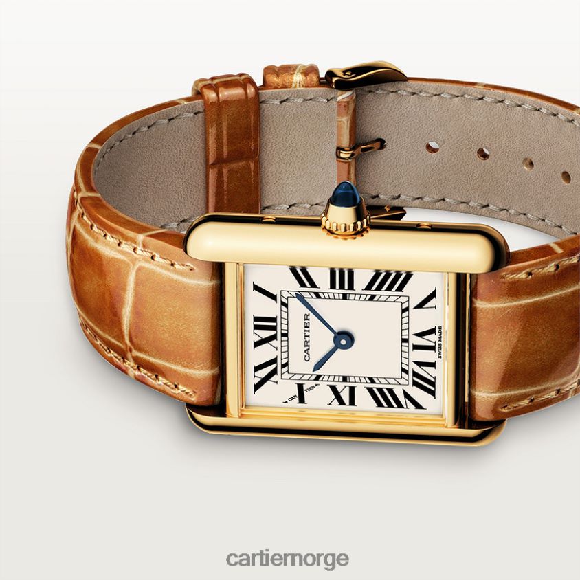 tilbehør Cartier tank louis klokke stilig F4466N803