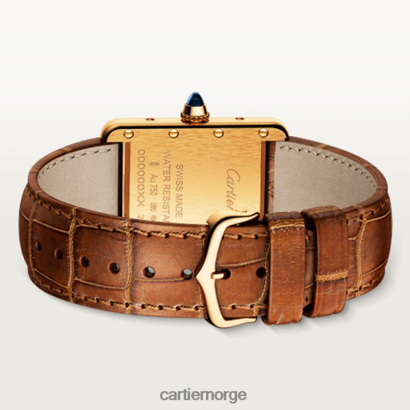 tilbehør Cartier tank louis klokke stilig F4466N803