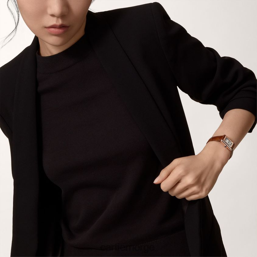 tilbehør Cartier tank louis klokke stilig F4466N811