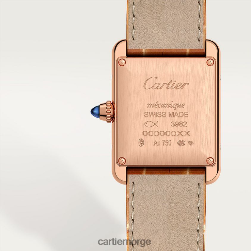 tilbehør Cartier tank louis klokke stilig F4466N811