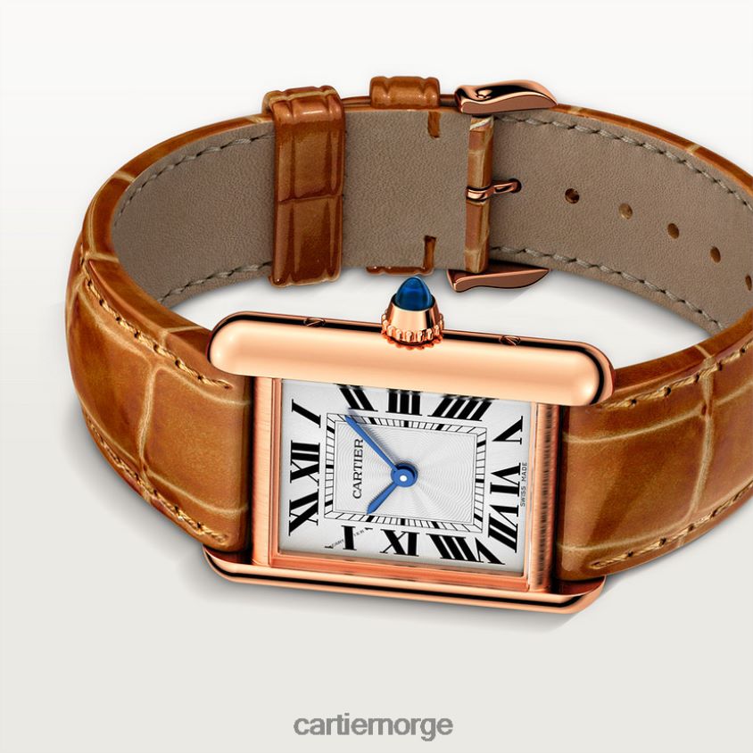 tilbehør Cartier tank louis klokke stilig F4466N811