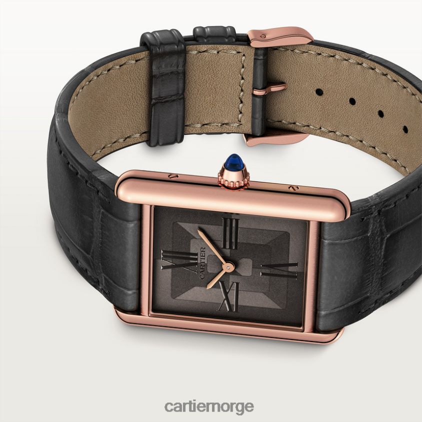 tilbehør Cartier tank louis klokke stilig F4466N814