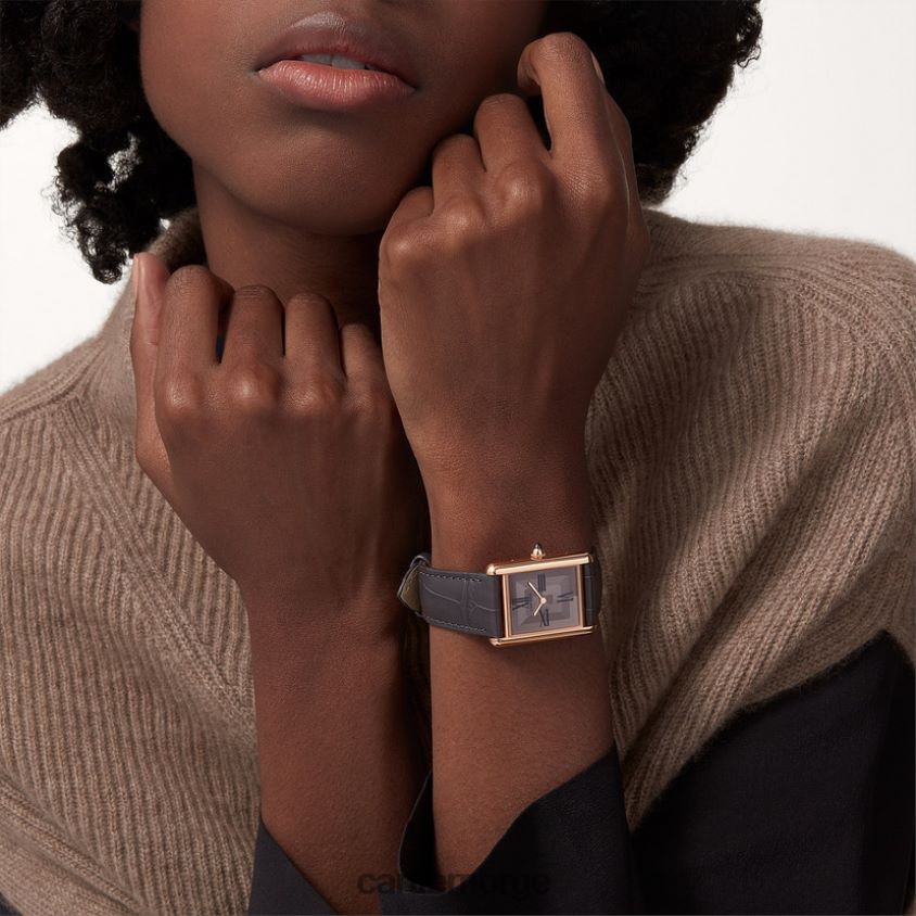 tilbehør Cartier tank louis klokke stilig F4466N814