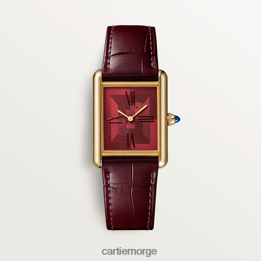 tilbehør Cartier tank louis klokke stilig F4466N828
