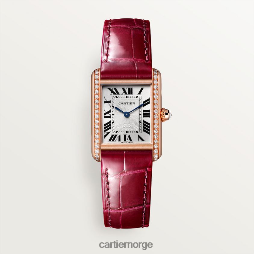 tilbehør Cartier tank louis klokke stilig F4466N829