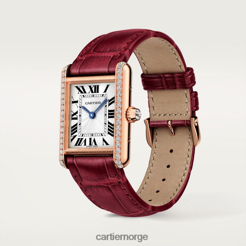 tilbehør Cartier tank louis klokke stilig F4466N829
