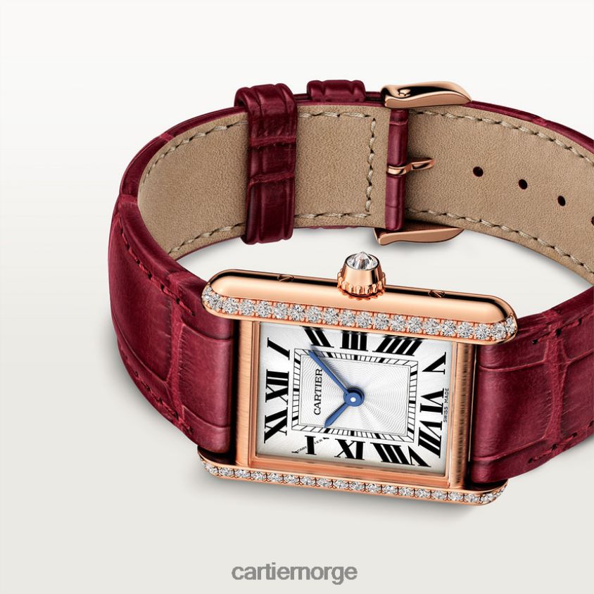 tilbehør Cartier tank louis klokke stilig F4466N829
