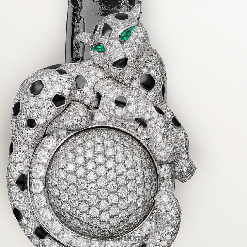 tilbehør Cartier joaillere panthere klokke stilig F4466N1006