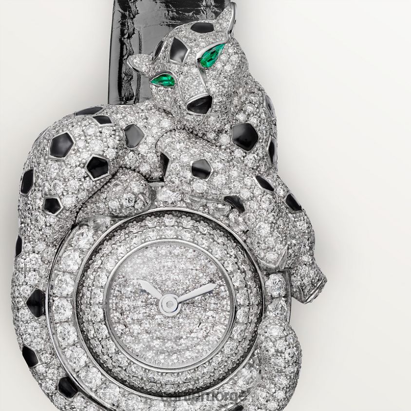 tilbehør Cartier joaillere panthere klokke stilig F4466N1006