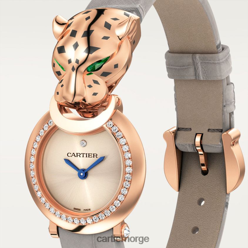 tilbehør Cartier la pantere klokke stilig F4466N1003