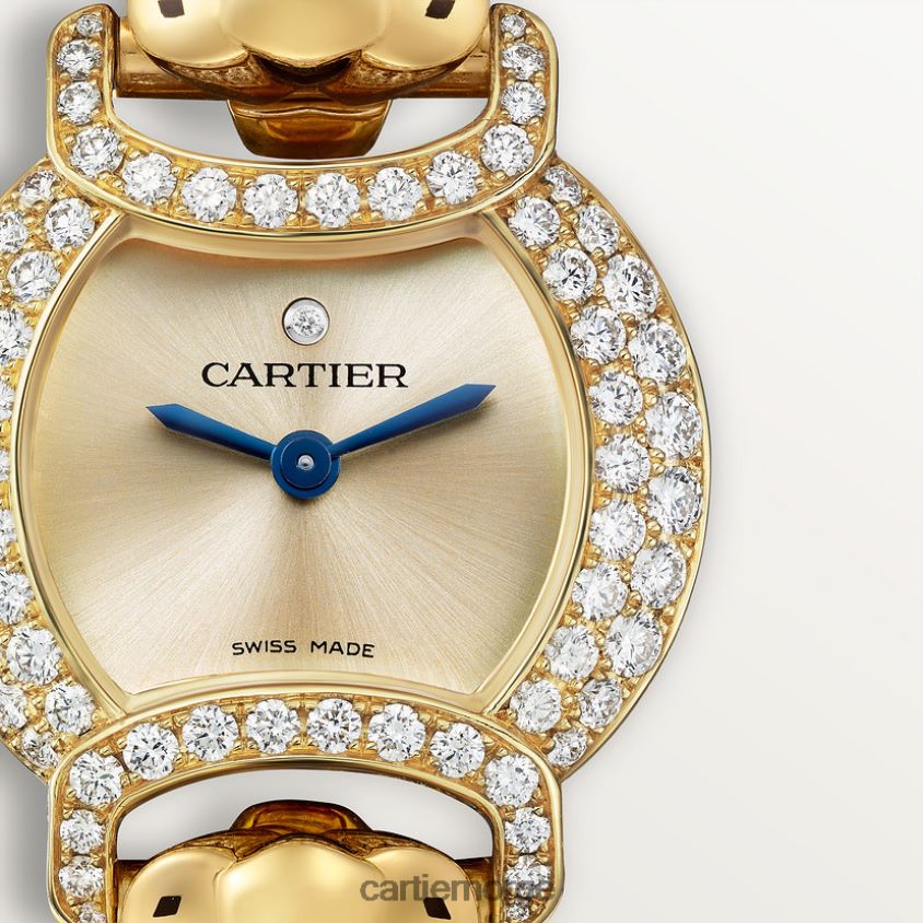 tilbehør Cartier la pantere klokke stilig F4466N983
