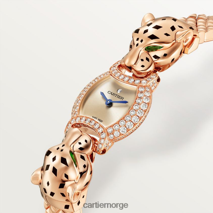 tilbehør Cartier la pantere klokke stilig F4466N984