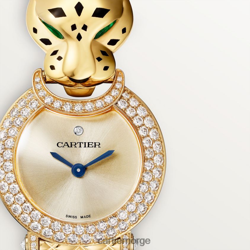 tilbehør Cartier la pantere klokke stilig F4466N985