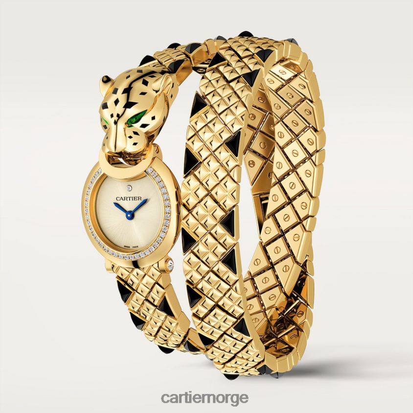 tilbehør Cartier la pantere klokke stilig F4466N988