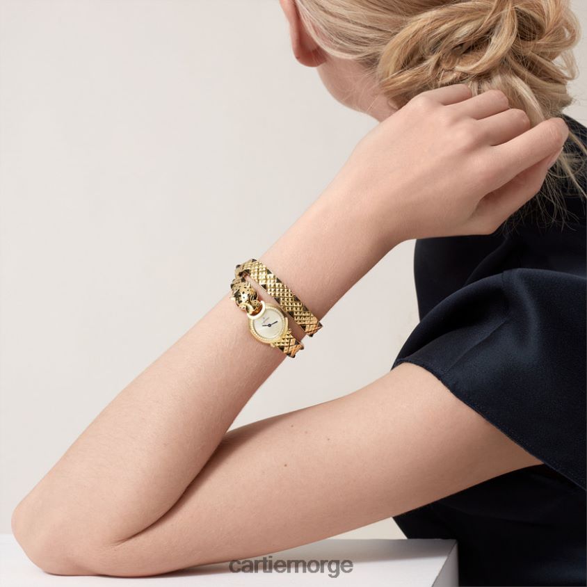 tilbehør Cartier la pantere klokke stilig F4466N988