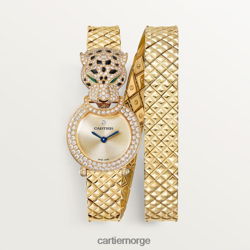 tilbehør Cartier la pantere klokke stilig F4466N989