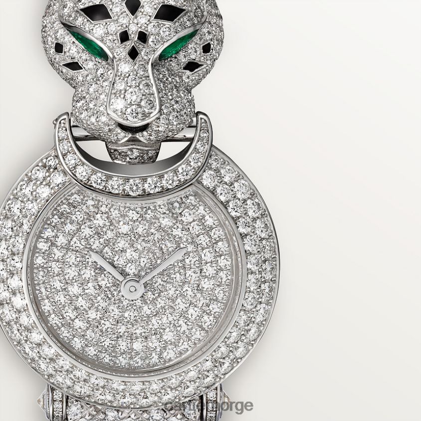 tilbehør Cartier la pantere klokke stilig F4466N992