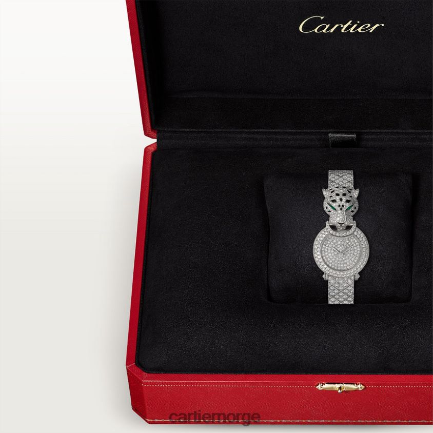 tilbehør Cartier la pantere klokke stilig F4466N992