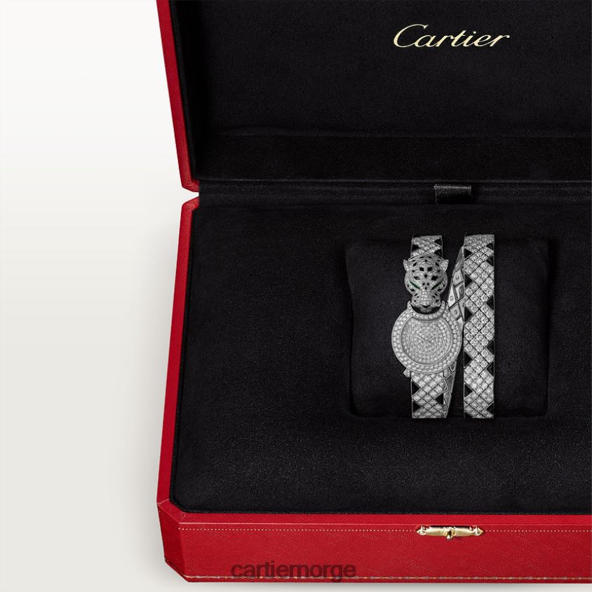 tilbehør Cartier la pantere klokke stilig F4466N993