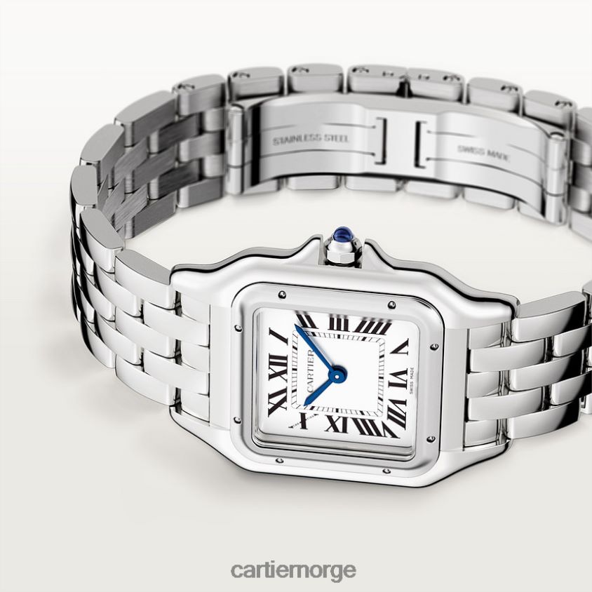 tilbehør Cartier mote panterklokke stilig F4466N833