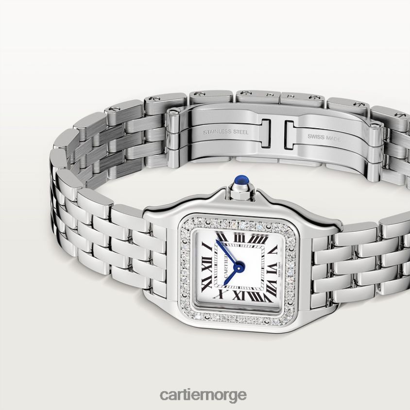 tilbehør Cartier mote panterklokke stilig F4466N835