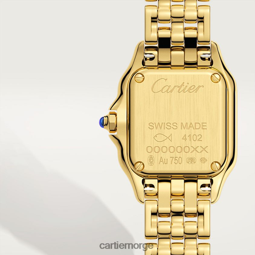tilbehør Cartier mote panterklokke stilig F4466N837