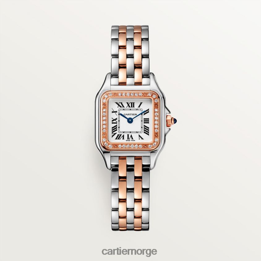 tilbehør Cartier mote panterklokke stilig F4466N838