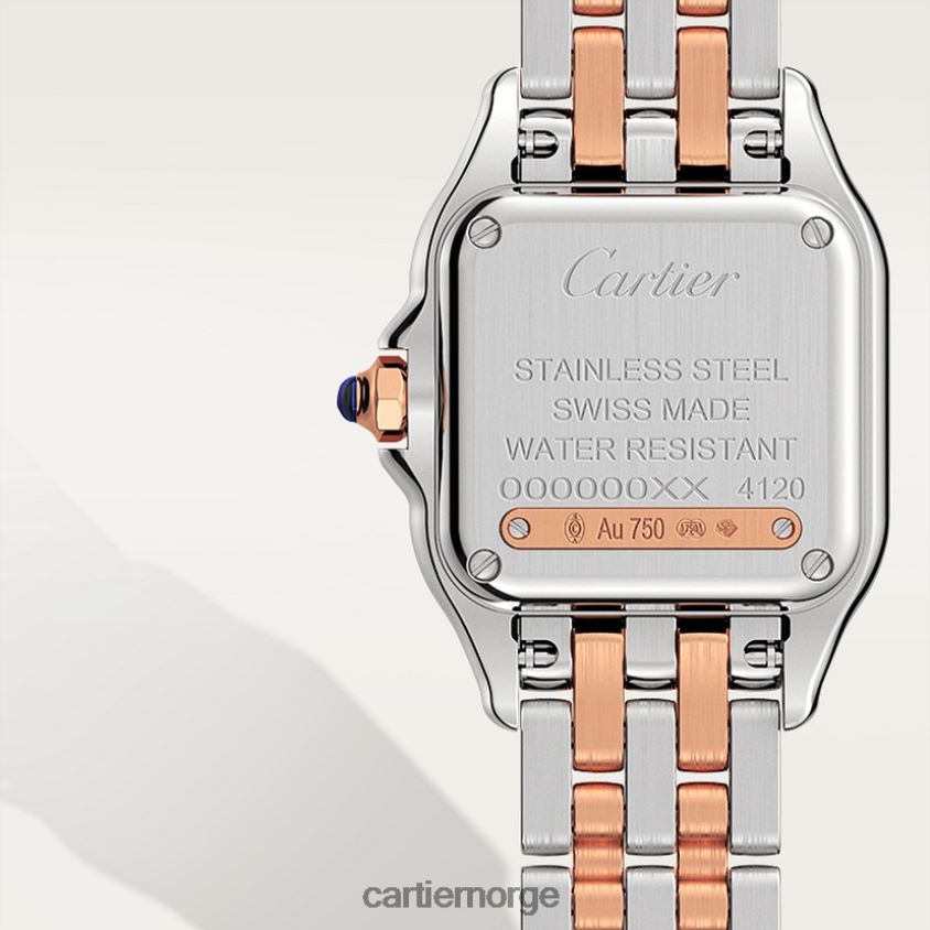 tilbehør Cartier mote panterklokke stilig F4466N838