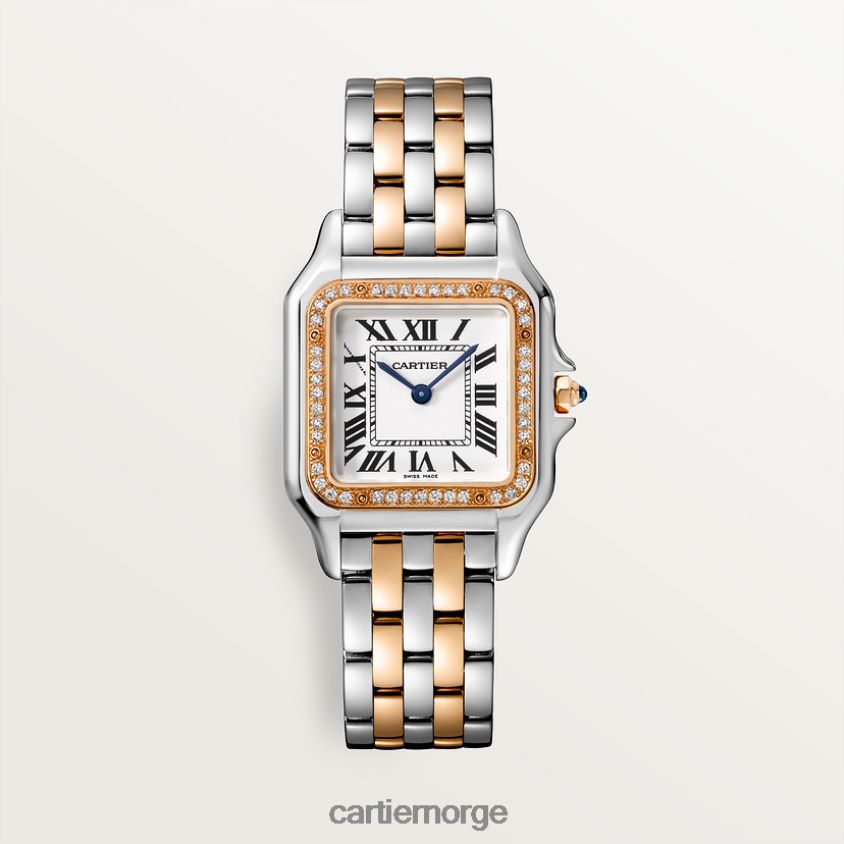 tilbehør Cartier mote panterklokke stilig F4466N840