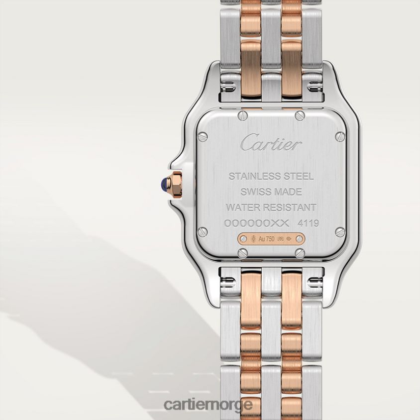 tilbehør Cartier mote panterklokke stilig F4466N840