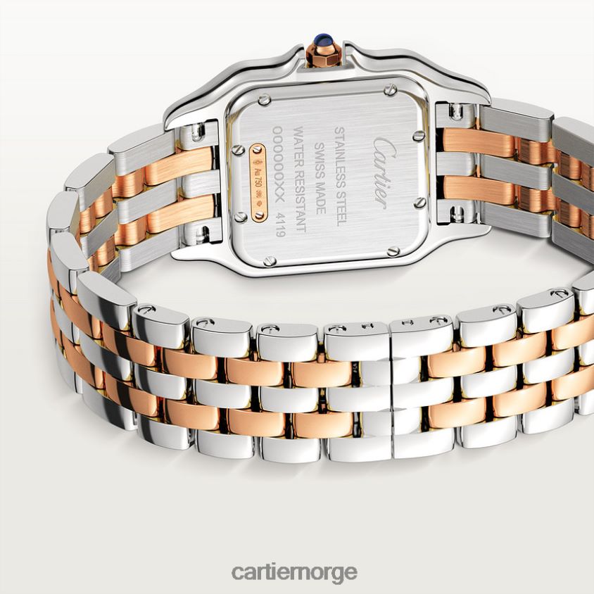 tilbehør Cartier mote panterklokke stilig F4466N840