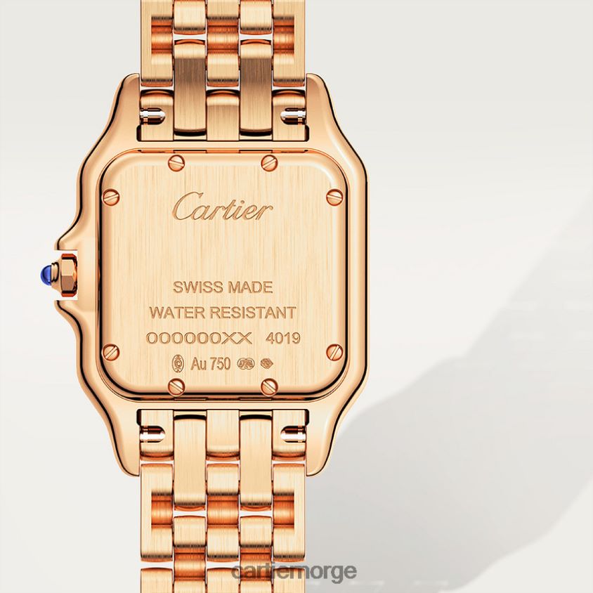 tilbehør Cartier mote panterklokke stilig F4466N842