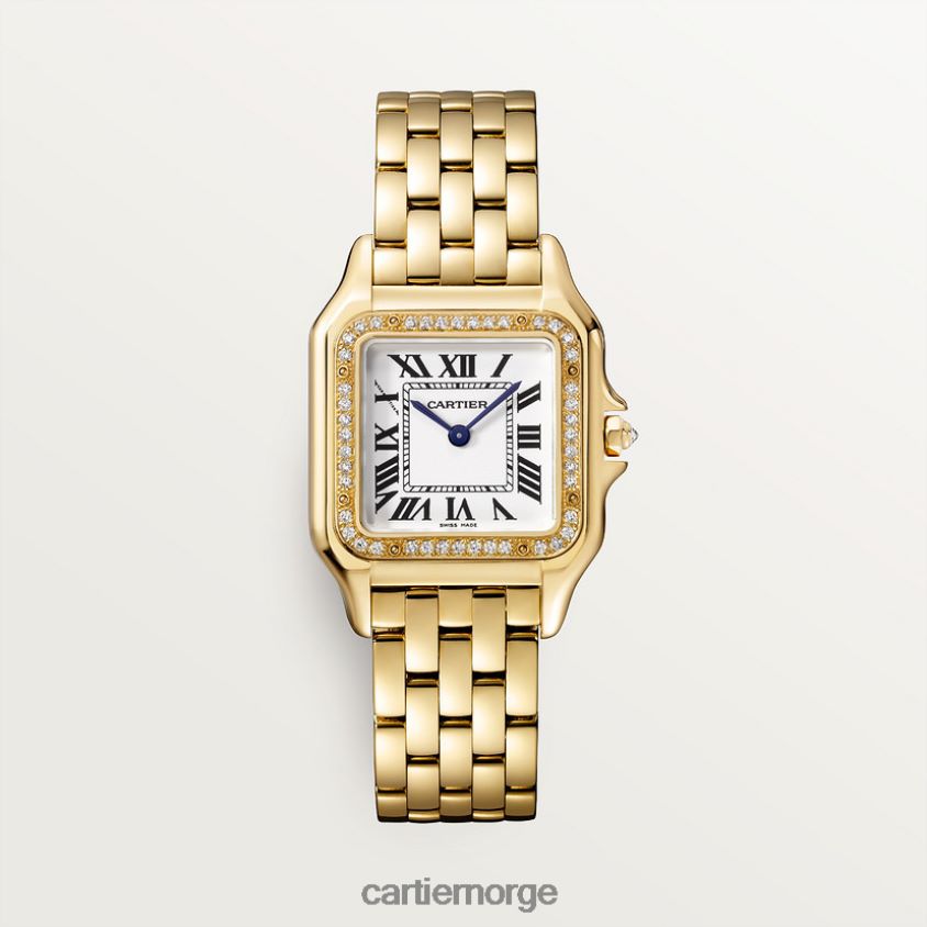 tilbehør Cartier mote panterklokke stilig F4466N843