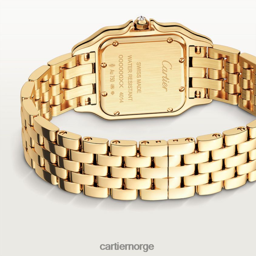 tilbehør Cartier mote panterklokke stilig F4466N843