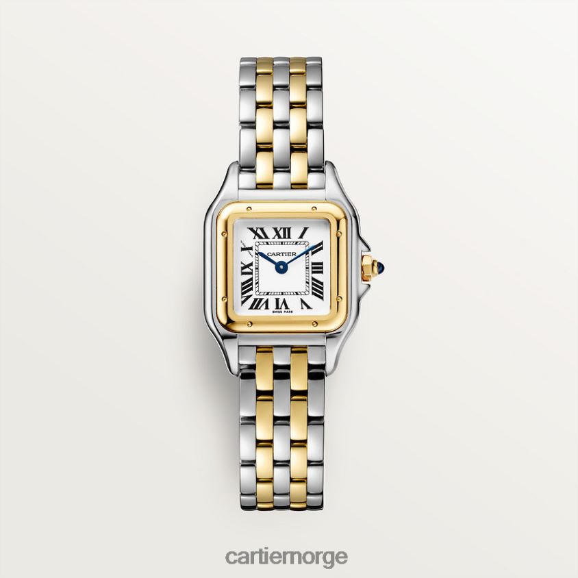 tilbehør Cartier panterklokke stilig F4466N830