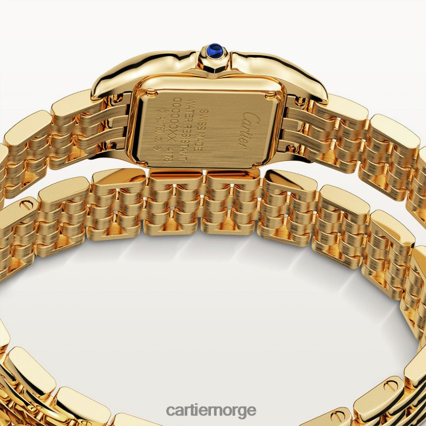 tilbehør Cartier panterklokke stilig F4466N851