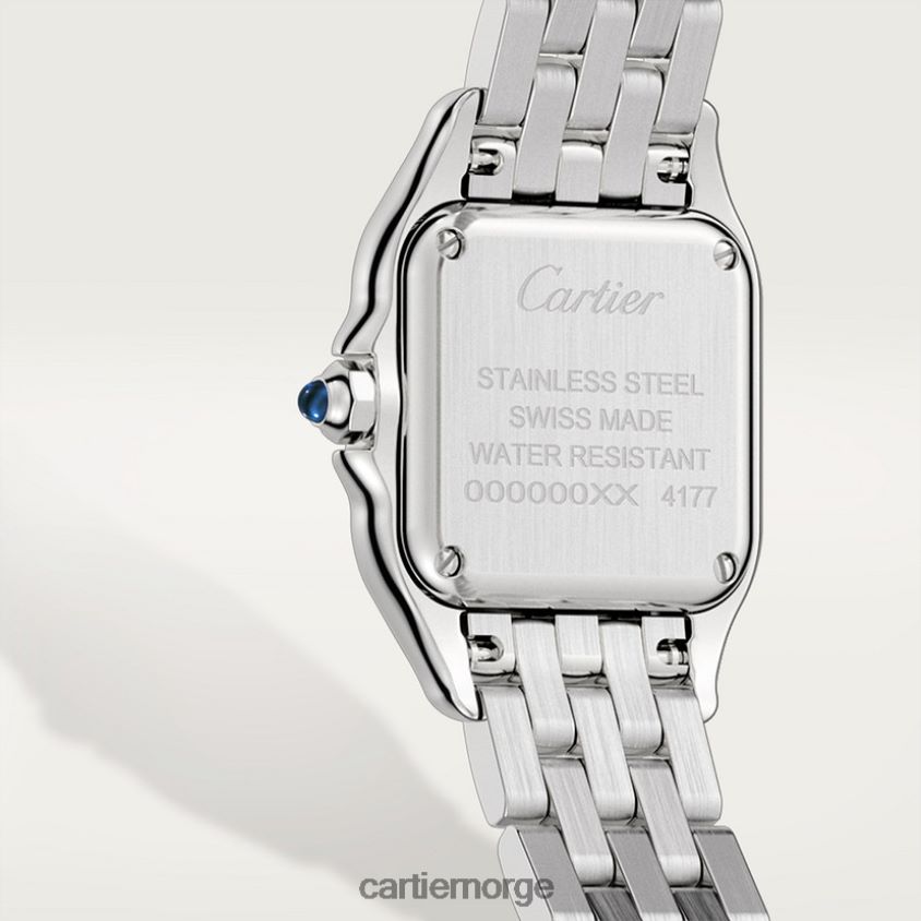 tilbehør Cartier panterklokke stilig F4466N852