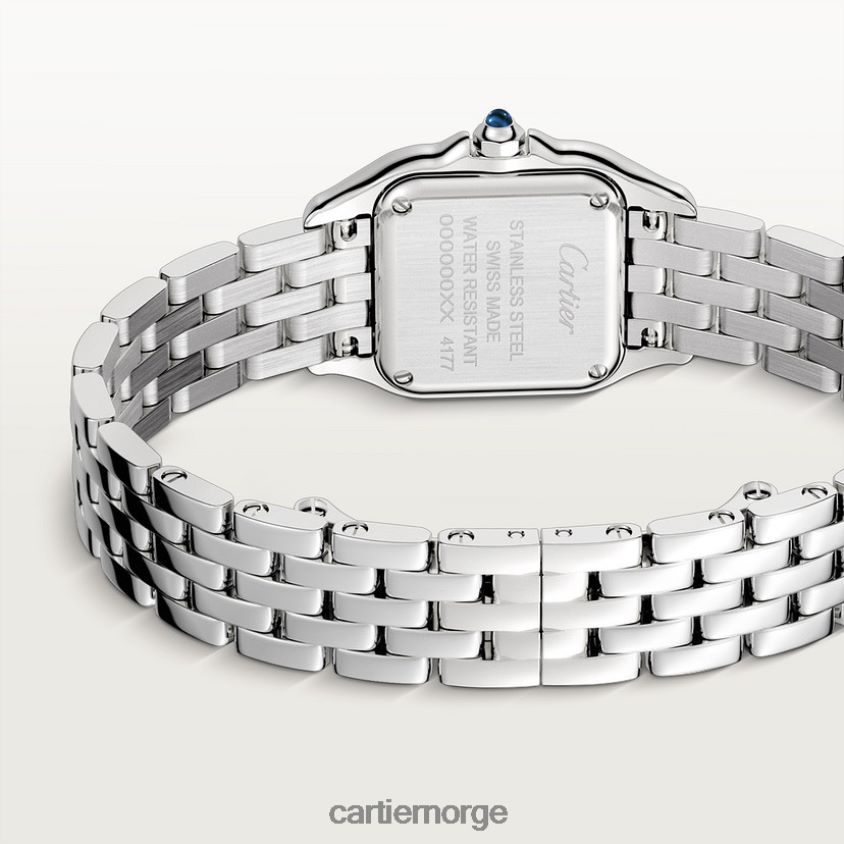 tilbehør Cartier panterklokke stilig F4466N852