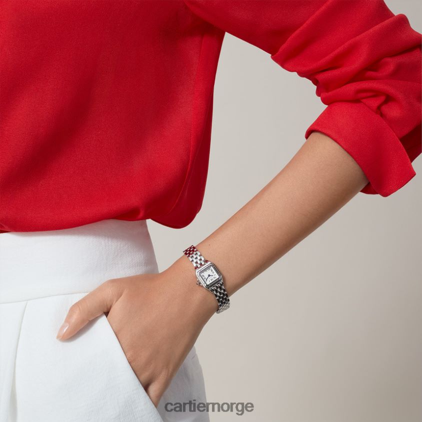 tilbehør Cartier panterklokke stilig F4466N856