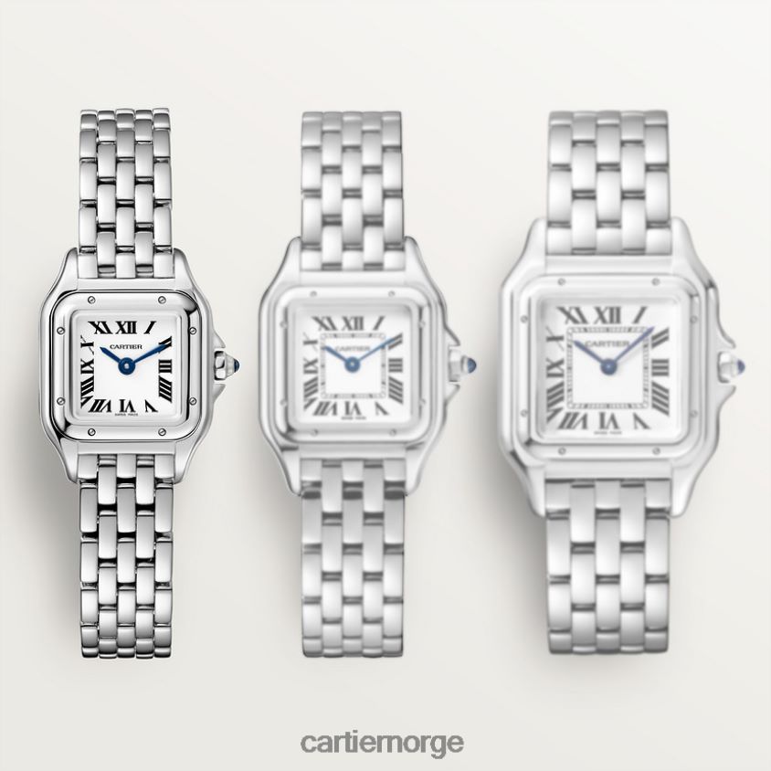 tilbehør Cartier panterklokke stilig F4466N856