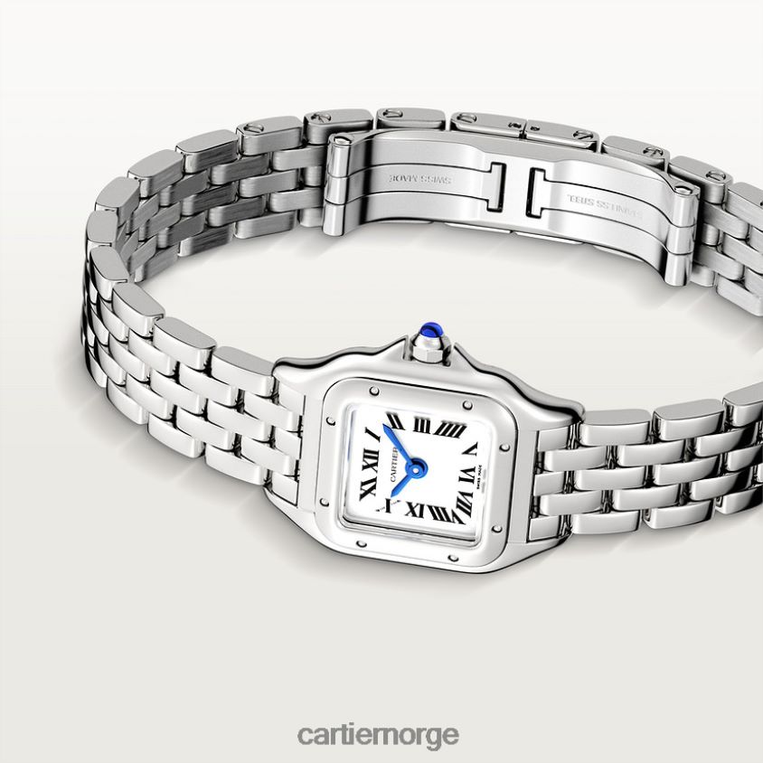 tilbehør Cartier panterklokke stilig F4466N856