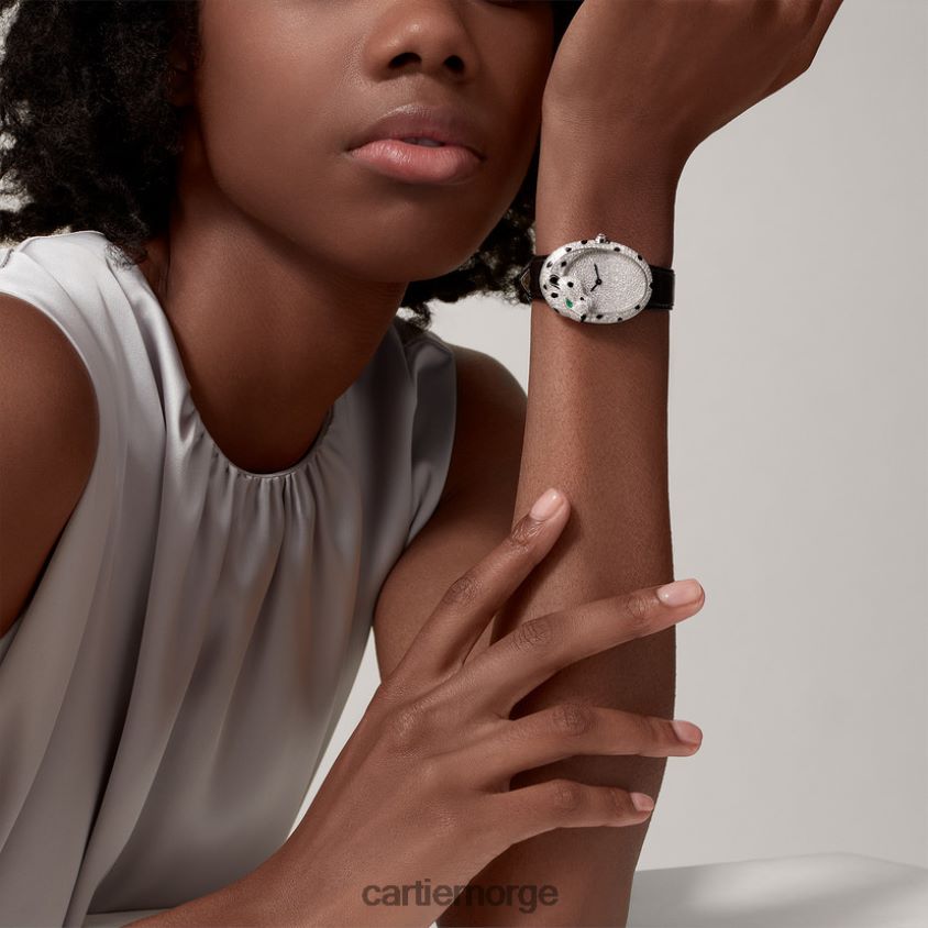 tilbehør Cartier panthere smykkeklokker stilig F4466N1008