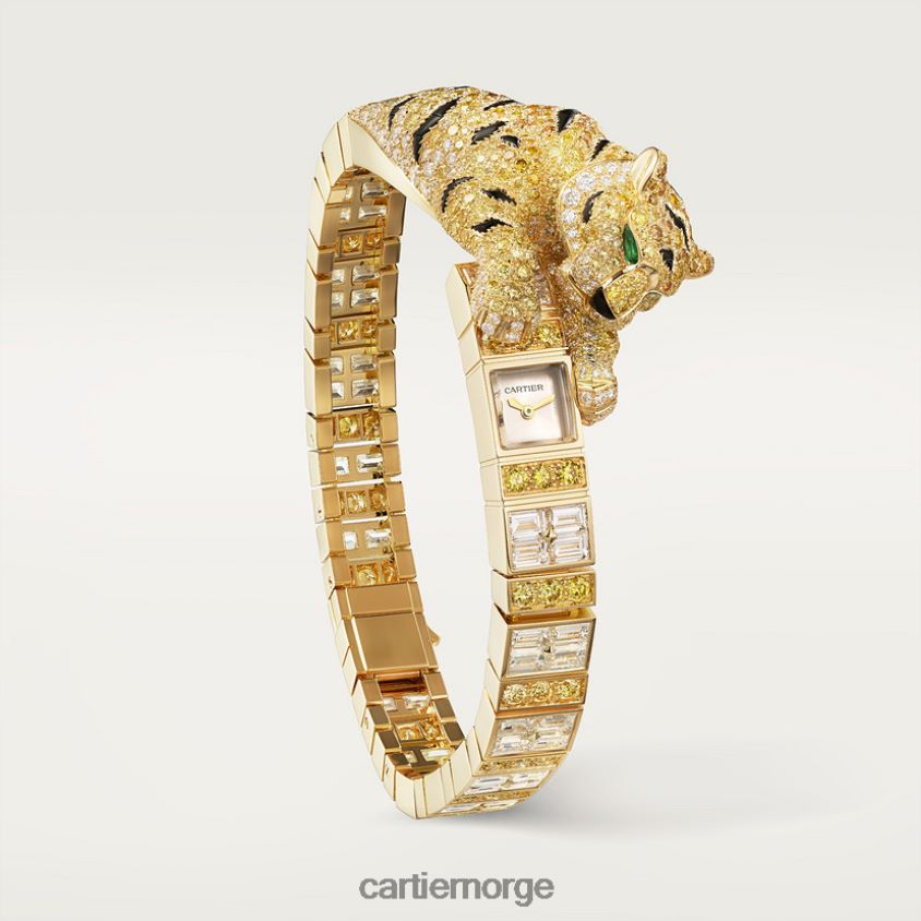 tilbehør Cartier panthere smykkeklokker stilig F4466N1011