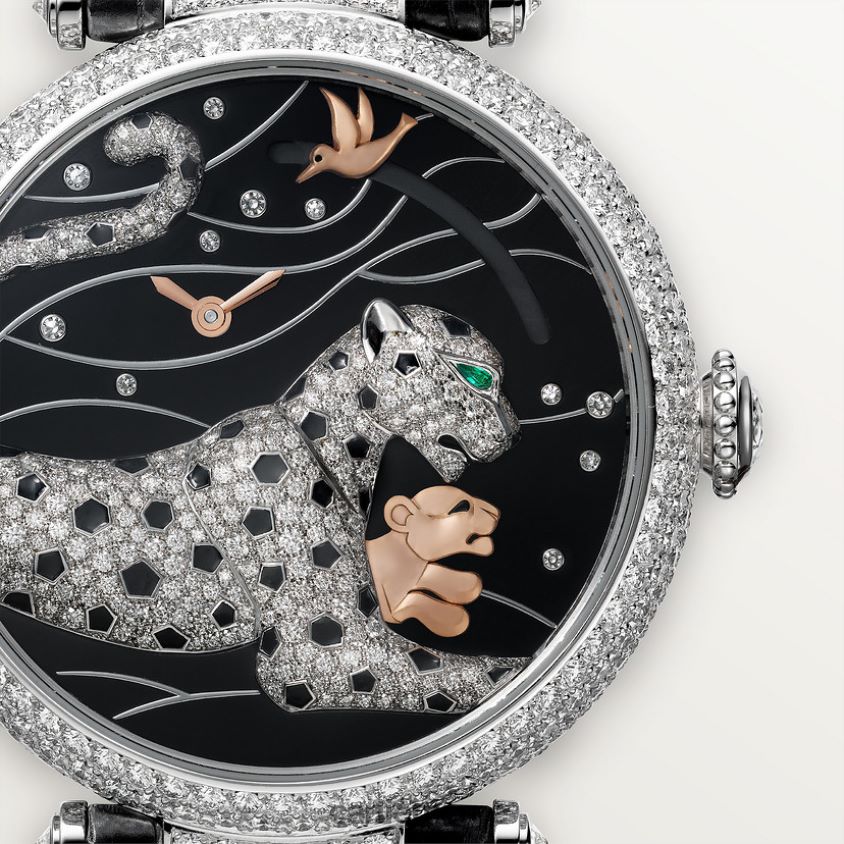 tilbehør Cartier panthere smykkeklokker stilig F4466N1020