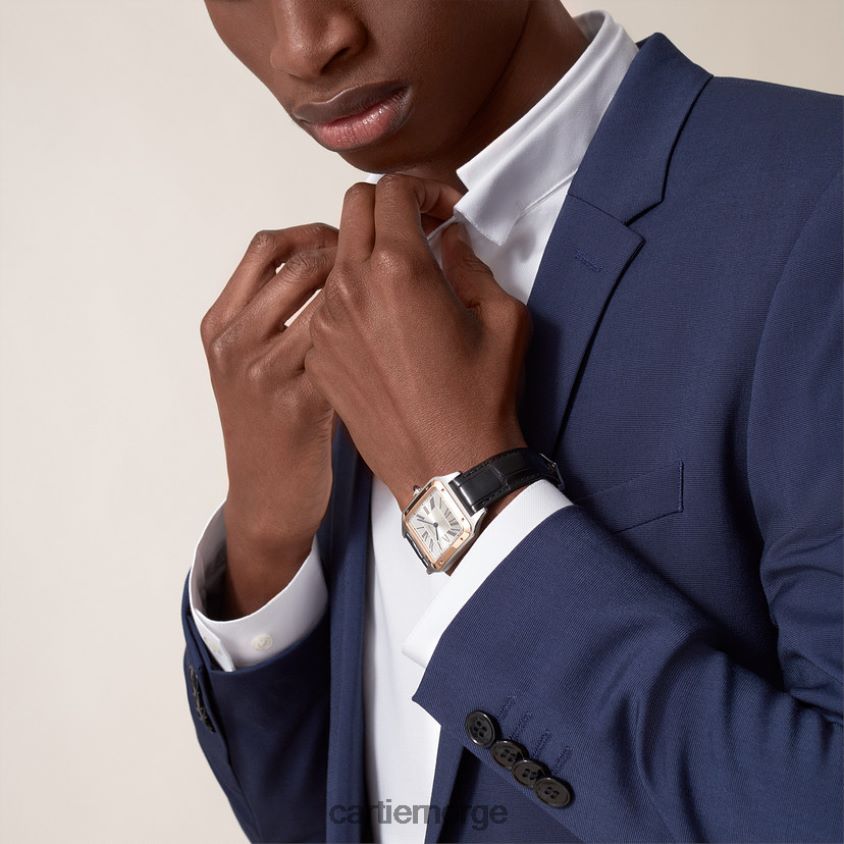 tilbehør Cartier santos-dumont klokke stilig F4466N872