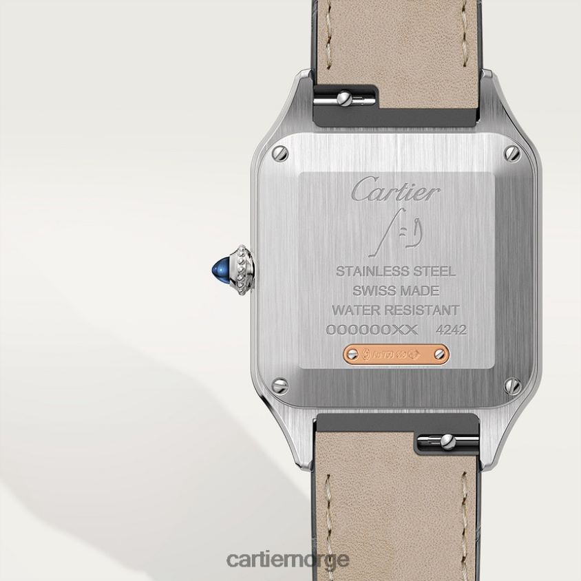tilbehør Cartier santos-dumont klokke stilig F4466N873