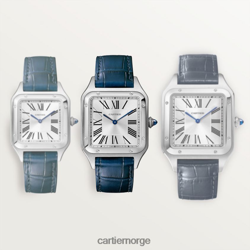 tilbehør Cartier santos-dumont klokke stilig F4466N874