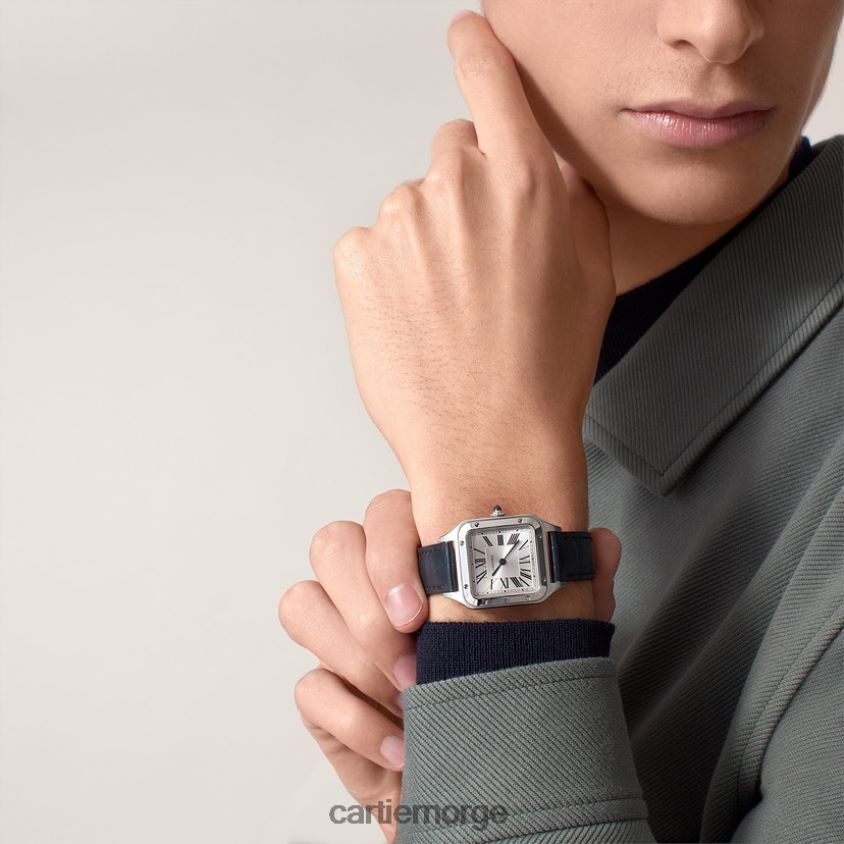 tilbehør Cartier santos-dumont klokke stilig F4466N881