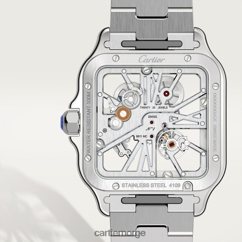 tilbehør Cartier santos klokke stilig F4466N901