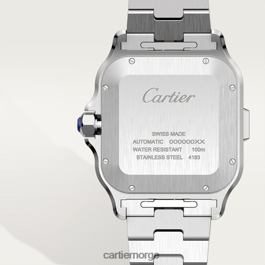 tilbehør Cartier santos kronografklokke stilig F4466N886